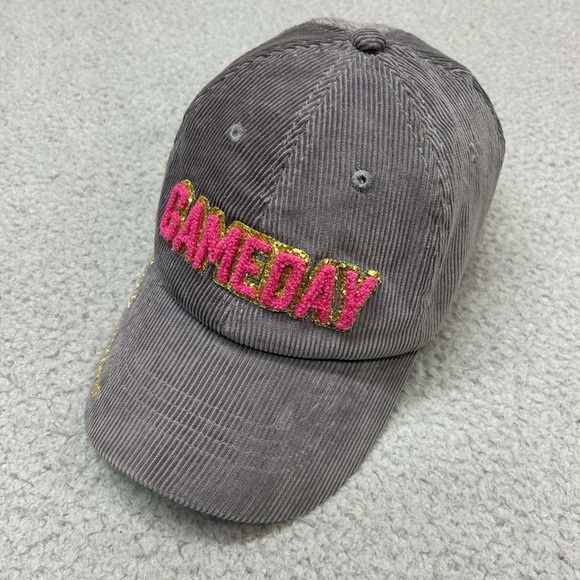 Simply Southern Accessories - Simply Southern Hat One Size Baseball Cap  Gameday Corduroy Preppy